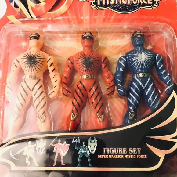 Super Warrior Mystic Force Action Figure Set Damaged Packaging - Picture 7 of 16